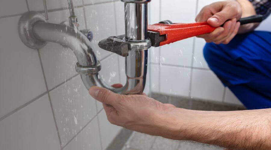 Propane tankless water heater installation in Magnolia, DE
